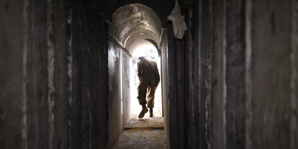 На юге сектора Газа обнаружен туннель