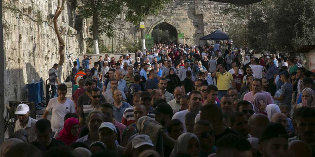 Видео: попытка теракта в Старом городе Иерусалима