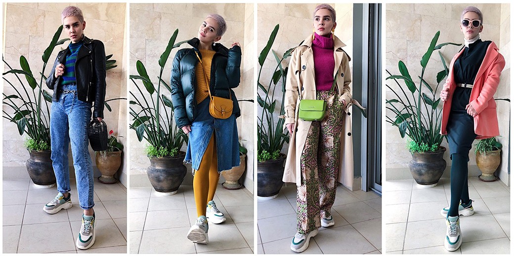 Вызов принят: 9 образов с ультрамодными массивными кроссовками