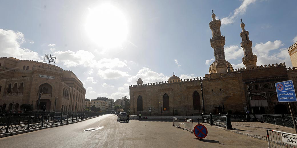 RTX7K9H4_Egypt_Cairo_Al-Ahzar_mosque_Mohamed Abd El Ghany Reuters
