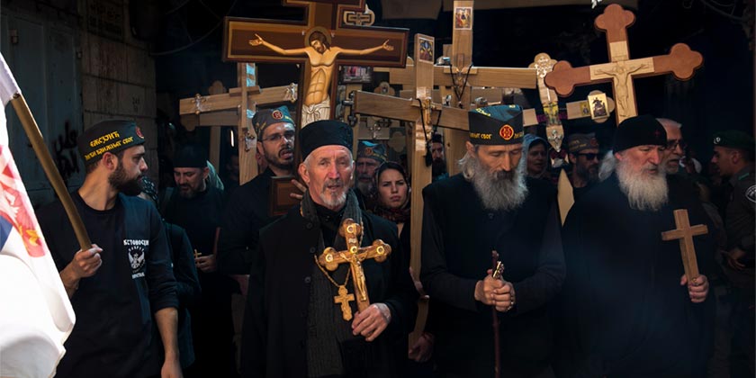 Солдат бригады «Гивати» подозревают в том, что они плевали в архиепископа