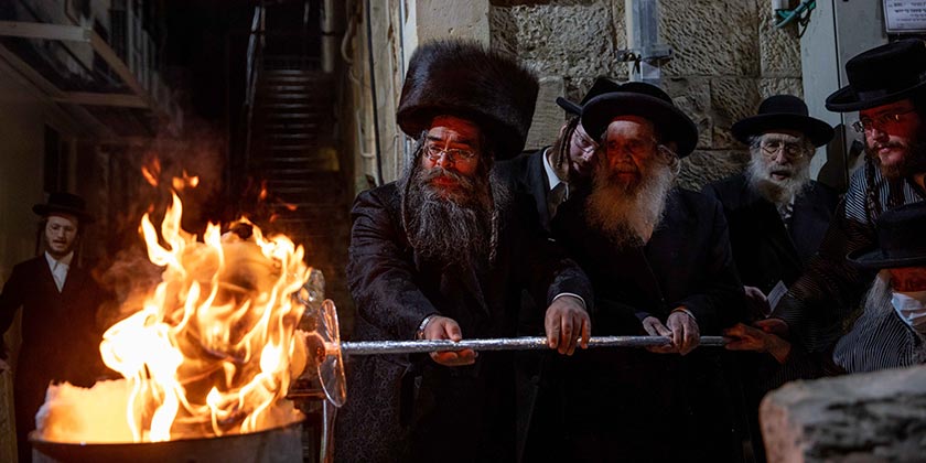 В беспорядках в Меа-Шеарим полиция применила дубинки (видео)