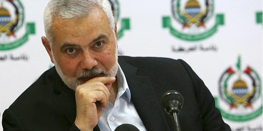 С кем встречался лидер ХАМАСа в Ливане, пока на Израиль летели ракеты?
