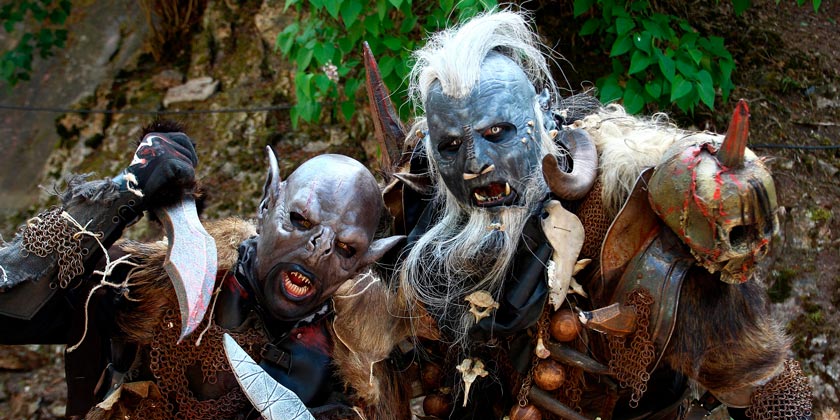 Мужчина изменил свою внешность, чтобы стать похожим на орка