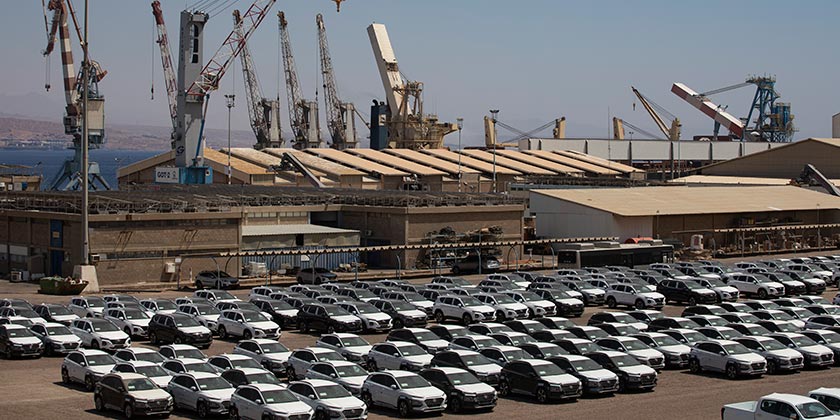 Поставки в Израиль новых автомобилей достигли нового рекордного уровня