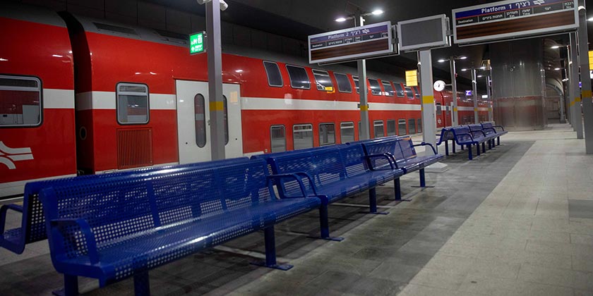 В эти дни в центре Израиля произойдут изменения в расписании поездов
