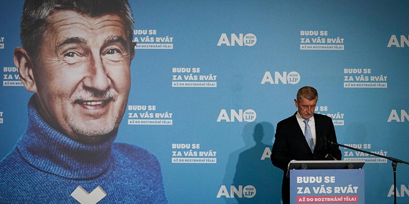 Миллиардер-популист Андрей Бабиш победил на парламентских выборах в Чехии