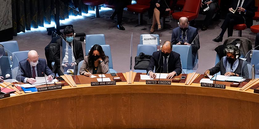 Россия и США схлестнулись в Совете Безопасности ООН