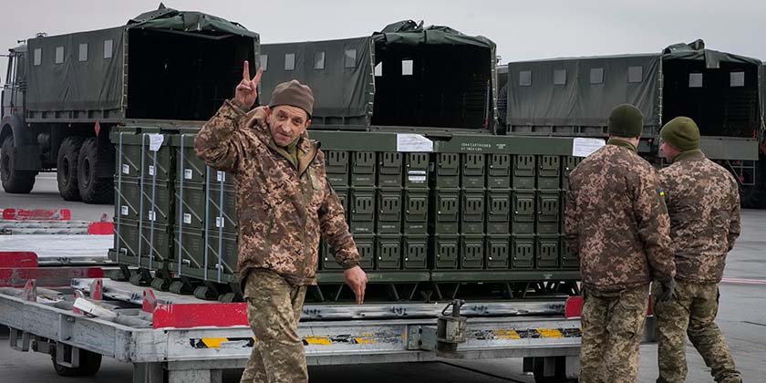 Ukraine US military aid AP Photo Efrem Lukatsky
