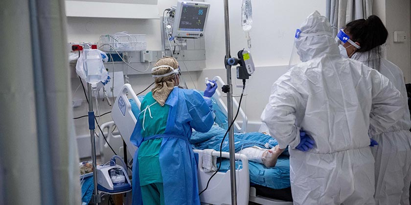 коронавирус-пандемия-ковид-Израиль-больница