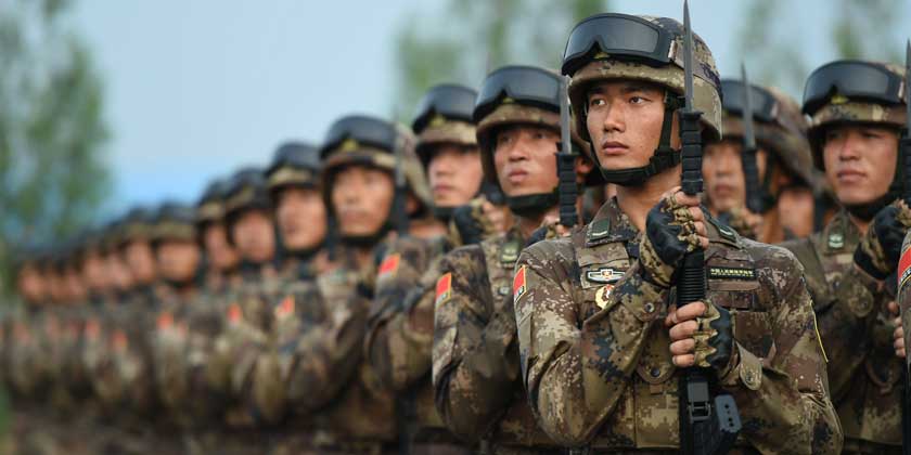 армия-Китая
