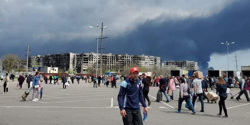 «Азов»: Не все гражданские смогли эвакуироваться, часть людей - под завалами