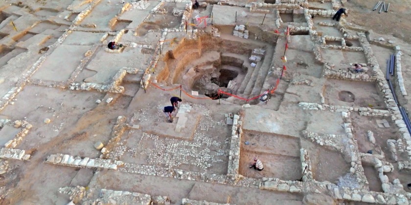 В Негеве обнаружен великолепный особняк 1200-летней давности