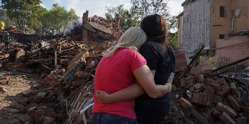 В Харьковской области нашли расстрелянную колонну гражданских автомобилей