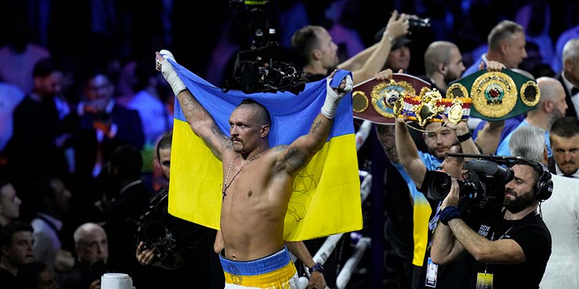 Чемпионат мира по боксу: победил украинец Александр Усик