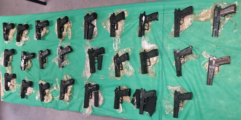 Погоня в Иорданской долине: еще 26 пистолетов не попадут преступникам и террористам