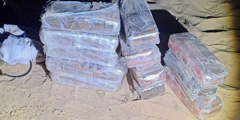 Граница с Египтом: контрабанда наркотиков пресечена, контрабандистов ищут