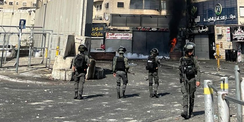 В лагере беженцев Шуафат вновь вспыхнули беспорядки