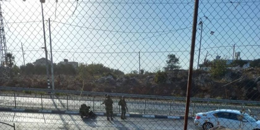 Стрельба на перекрестке Офра, пострадал полицейский