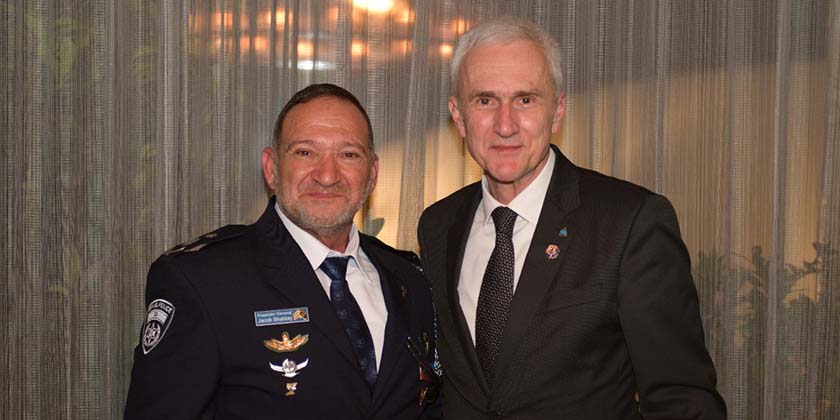 Глава Интерпола посетил Израиль