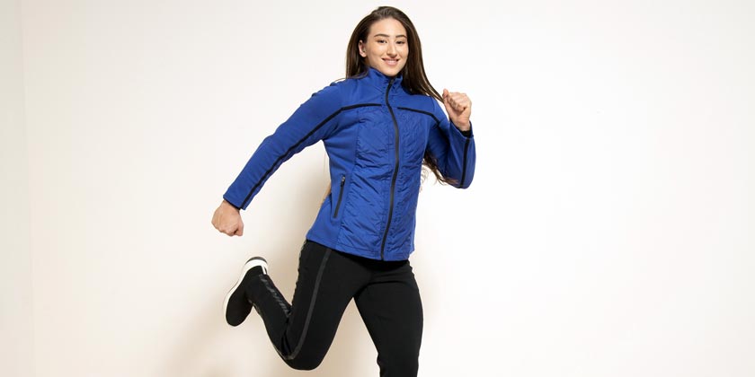 Это заявка на победу: тяжелоатлетка Николь Рубанович о спортивной коллекции Crazy Line