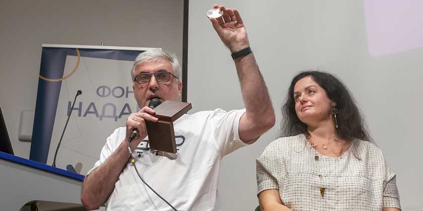 Леонид Невзлин получил награду Фонда Лантоса – за вклад в борьбу за права человека