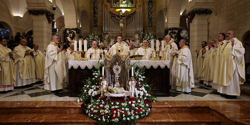 После двух лет пандемии в Вифлееме снова отпраздновали Рождество