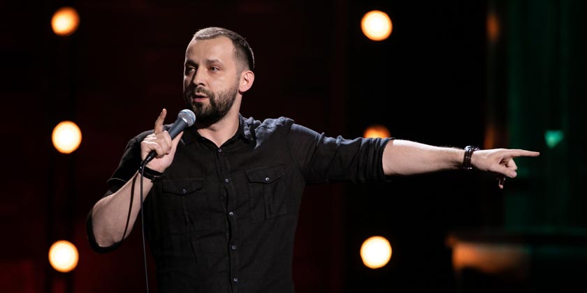 Стендап-комик Руслан Белый выступит в Израиле