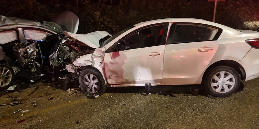 Лобовое столкновение возле Кирьят-Шмоны: погибли три подростка