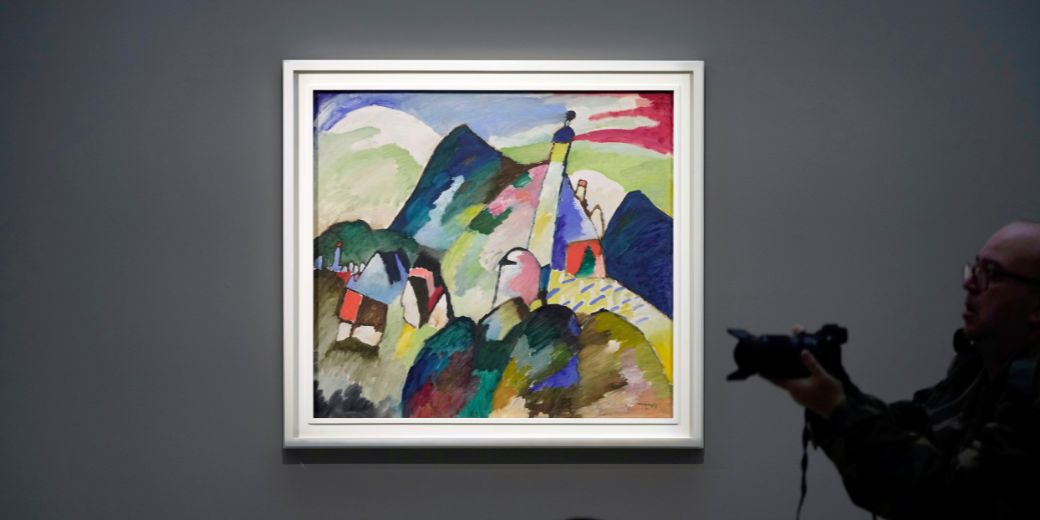 Когда-то украденная нацистами картина Кандинского ушла с молотка за рекордную сумму