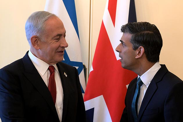 Встреча Нетаниягу с британским премьером была короткой и без совместных заявлений