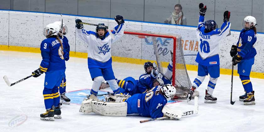 В Израиле прошли игры ЧМ-2023 по хоккею с шайбой среди женщин