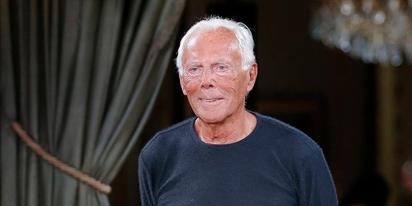 Умер Джорджо Армани