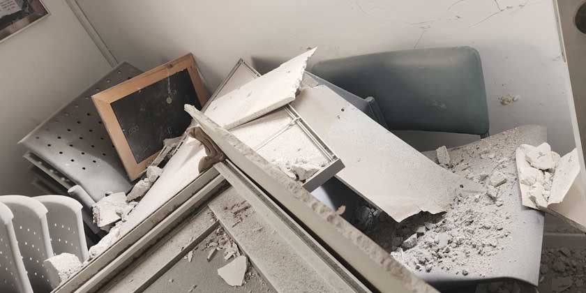 Мэрия Реховота призывает жителей помочь в восстановлении Музея героизма, разрушенного ракетой «Исламского джихада»