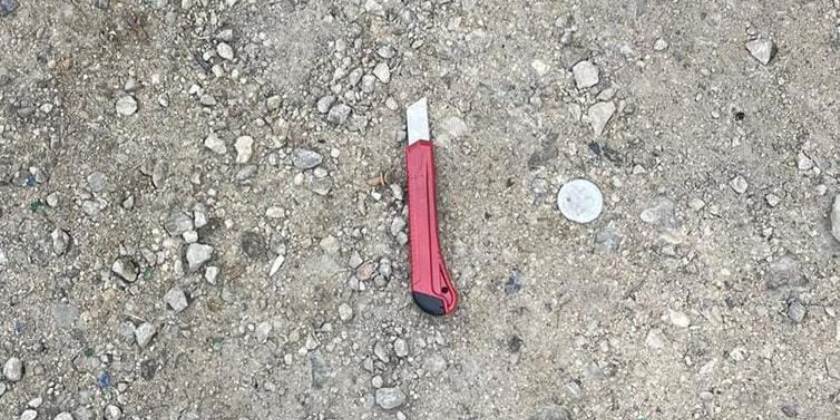 Террористка пыталась ранить женщину-офицера возле Хавары