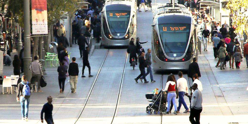 В Иерусалиме остановилось движение трамваев — вот причина