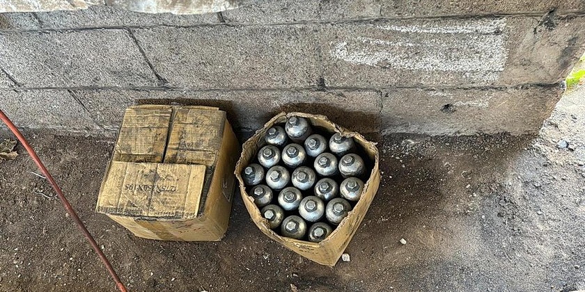 ЦАХАЛ продемонстрировал изъятые в Дженине бомбы. Их сотни