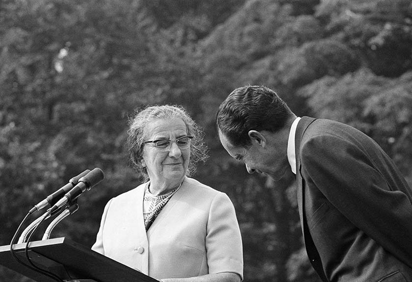 Голда-Меир-Ричард-Никсон-Белый-Дом