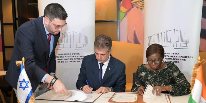 Израиль и Кот-д’Ивуар будут сотрудничать в области сельского хозяйства, водных ресурсов и технологий