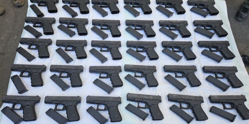 Предотвращена контрабанда оружия на сумму более миллиона шекелей