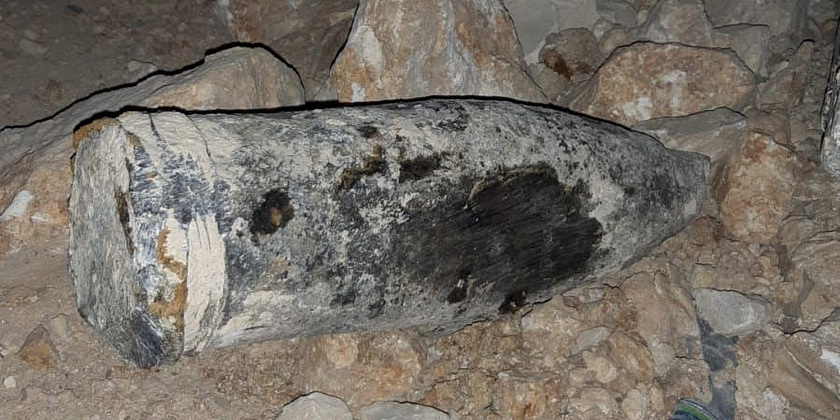 Движение транспорта к югу от Иерусалима было прервано из-за старых снарядов на обочине шоссе