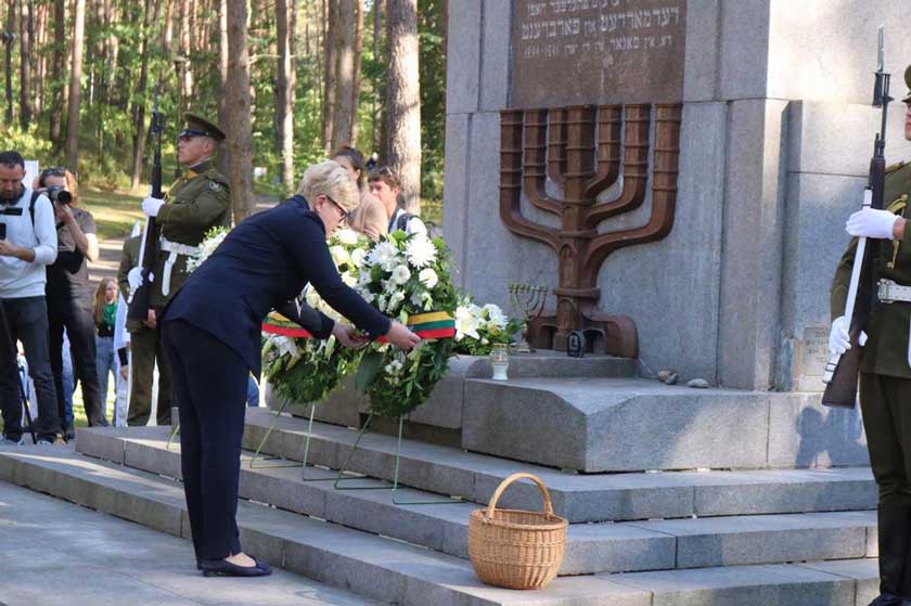 В Литве проходят памятные мероприятия, посвященные 80-ой годовщине ликвидации Вильнюсского гетто