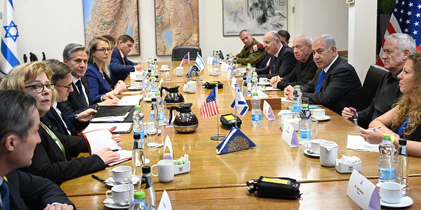 Галант — Блинкену: «Позиция ХАМАСа приведет к расширению операции ЦАХАЛа в Газе»