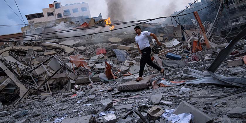 ХАМАС не дает людям эвакуироваться с севера сектора Газа: аудиозапись