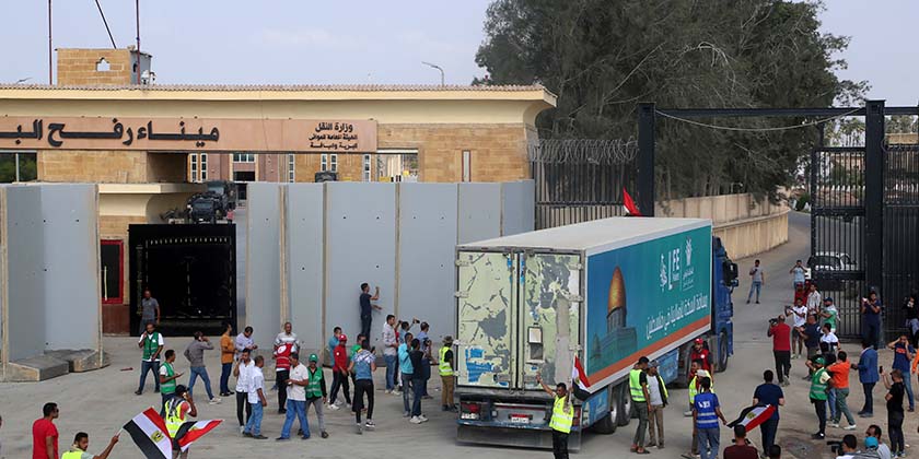 Reuters: Египет отверг планы Израиля по открытию КПП «Рафиах»