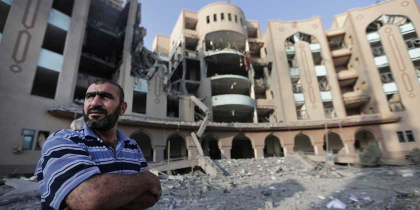 Атакован Исламский университет Газы