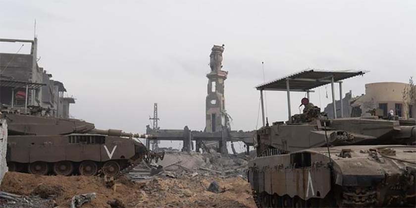 Опыт войны в Украине усвоен: танки в Израиле оборудовали противодронными сетками