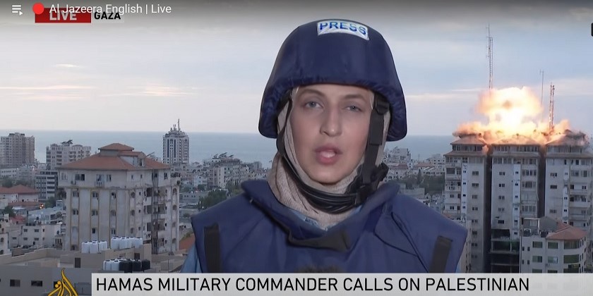 ВВС разбомбили главный небоскреб Газы (ВИДЕО)