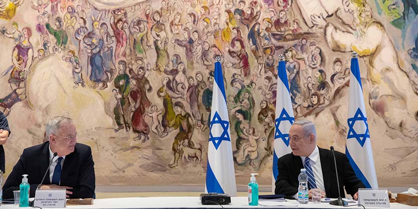 Бени Ганц помогает Биньямину Нетаниягу не потерять пост премьер-министра