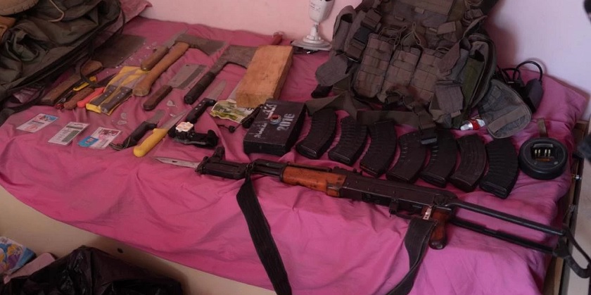 Оружие под детскими кроватками: видео из дома командира ХАМАСа в Джабалии